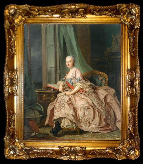 framed  Alexandre Roslin Princess Trubetskaya, ta009-2